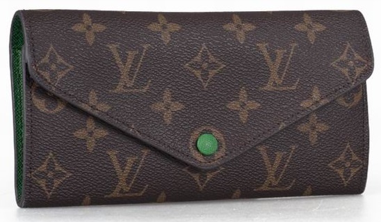 Louis Vuitton Monogram Purse Green